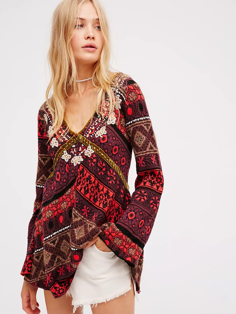 FREE PEOPLE World Traveler Tunic